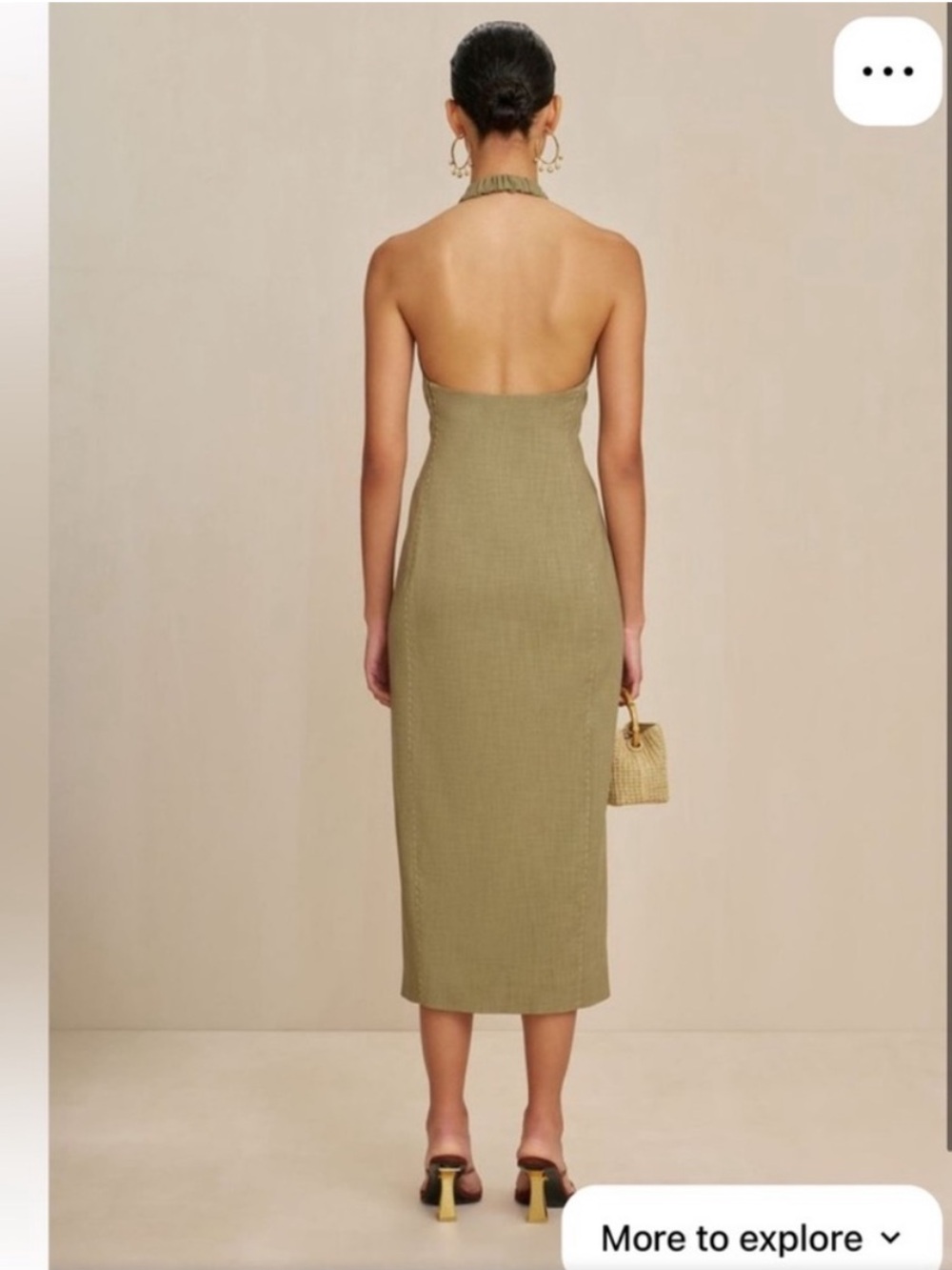 Cult Gaia Poe Dress - Picture 3 of 4